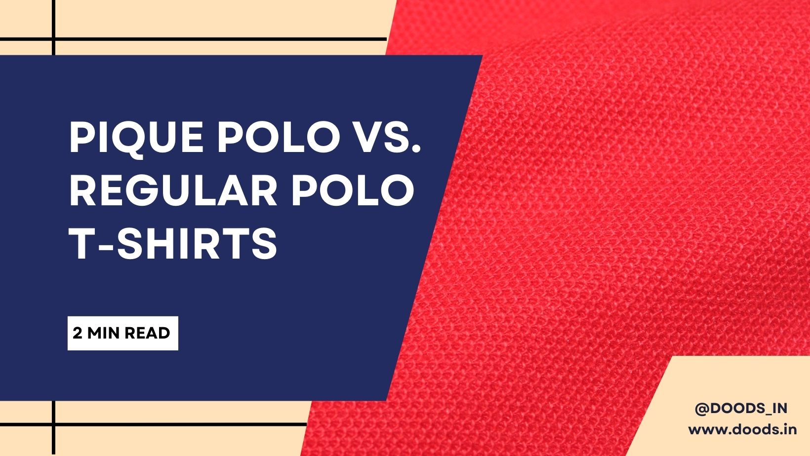 Pique polo vs regular polo tshirt